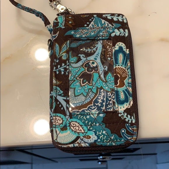 Vera Bradley Handbags - Vera Bradley wristlet with ID slot
